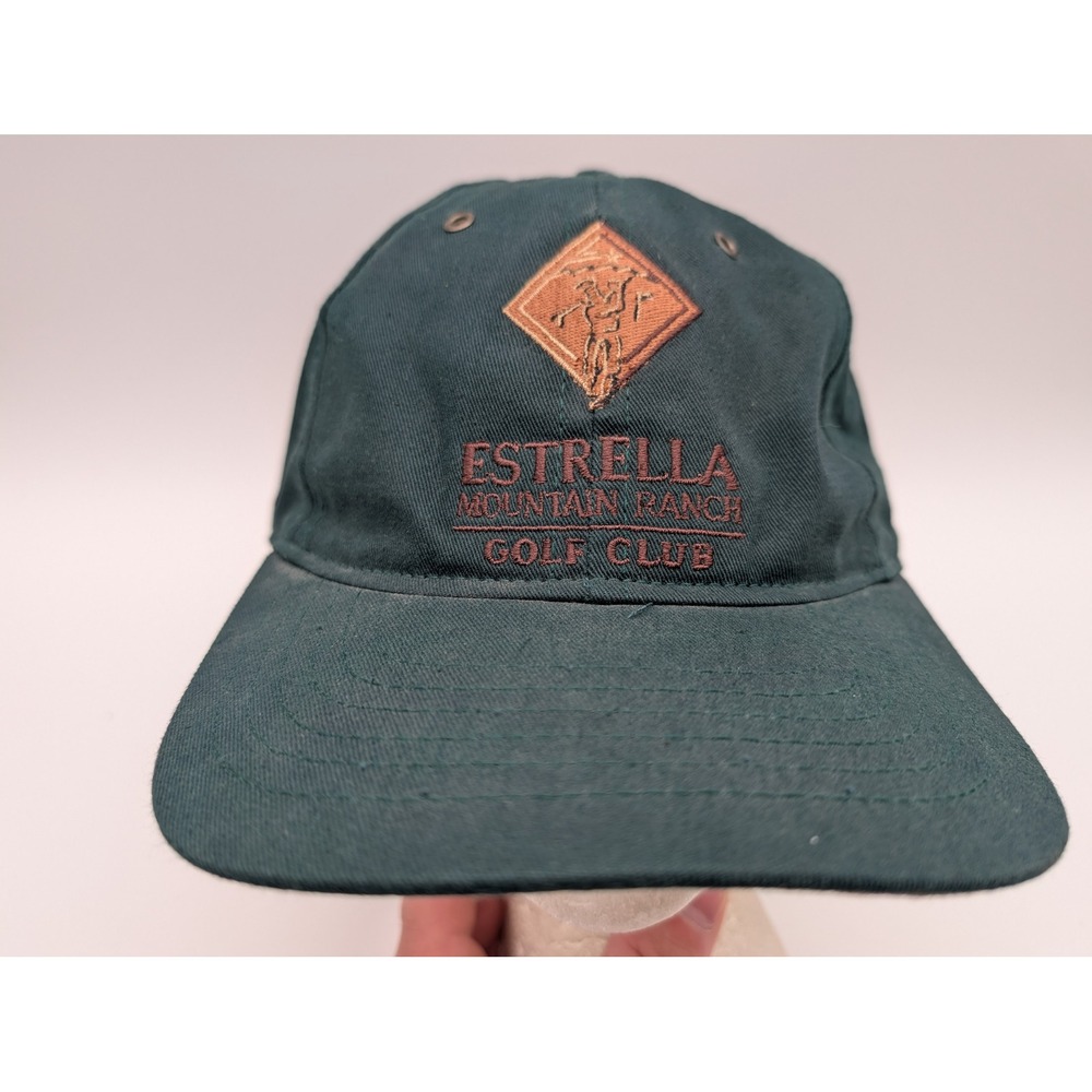 Legendary Headwear Estrella Mountain Ranch Golf Club Hat Green Strapback Cap